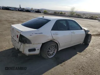2001 Lexus IS 300/350 with VIN JTHBD182610020231, listed as a Copart auction lot 52569225 with 211,525 mi miles and Salvage Title. Bid and sale history available at DreamBid. Image 3.