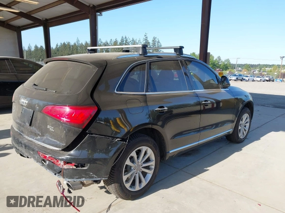 2015 Audi Q5 Premium Plus with VIN WA1LFAFP6FA047004, listed as a IAAI auction lot 42111071 with 83,576 mi miles and . Bid and sale history available at DreamBid. Image 4.