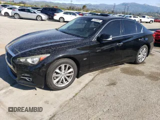 2017 Infiniti Q50 3.0t Premium with VIN JN1EV7AP9HM730394, listed as a Copart auction lot 51626035 with 83,138 mi miles and Salvage Title. Bid and sale history available at carsss.com. Image 1.