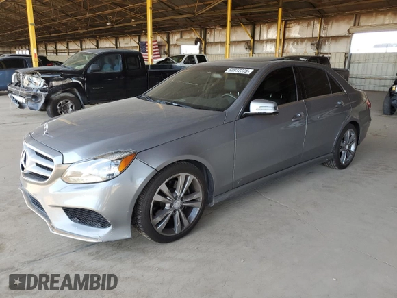 2014 Mercedes-Benz E 350 Sport with VIN WDDHF5KB5EA939150, listed as a Copart auction lot 60912775 with 121,764 mi miles and Salvage title. Bid and sale history available at DreamBid. Image 1.