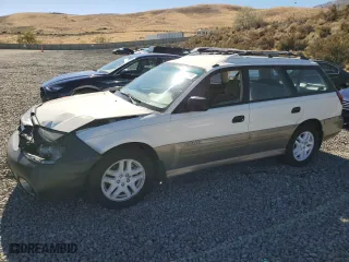 2001 Subaru Legacy Wagon Outback w/RB Equip with VIN 4S3BH665817626749, listed as a Copart auction lot 72957274 with 236,594 mi miles and Salvage Title. Bid and sale history available at carsss.com. Image 1.