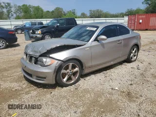 2009 BMW 1 Series 128i with VIN WBAUP935X9VF48421, listed as a Copart auction lot 50932845 with 189,072 mi miles and Salvage title. Bid and sale history available at DreamBid. Image 1.