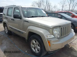 2010 Jeep Liberty Sport with VIN 1J4PN2GK2AW180299, listed as a IAAI auction lot 42057537 with 97,263 mi miles. Bid and sale history available at carsss.com. Image 1.