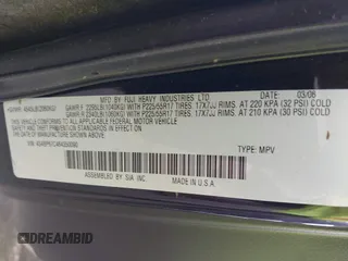 2006 Subaru Legacy Outback XT Limited with VIN 4S4BP67C464350090, listed as a IAAI auction lot 41677357 with 194,228 mi miles and . Bid and sale history available at DreamBid. Image 9.