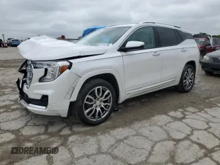 2023 GMC Terrain Denali z VIN 3GKALXEGXPL171205, wystawiony jako Copart lot #57771775 z przebiegiem 23 020 mil mil oraz Szkoda całkowita • Salvage title. Historia ofert i sprzedaży dostępna na DreamBid. Obrazek 1.