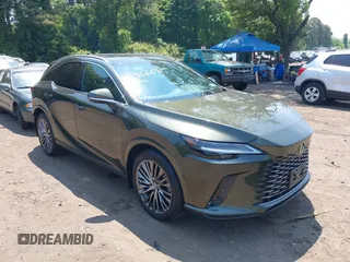 2023 Lexus RX 350 z VIN 2T2BAMCA5PC021942, wystawiony jako IAAI lot #42466698 z przebiegiem 25 342 mil mil oraz . Historia ofert i sprzedaży dostępna na DreamBid. Obrazek 1.