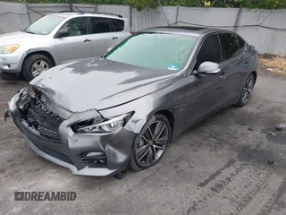 2017 Infiniti Q50 Premium with VIN JN1EV7AP5HM730036, listed as a IAAI auction lot 42477106 with 72,014 mi miles and . Bid and sale history available at DreamBid. Image 17.