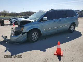 2010 Chrysler Town & Country Touring with VIN 2A4RR5D17AR266307, listed as a Copart auction lot 51007275 with 205,547 mi miles and Salvage Title. Bid and sale history available at DreamBid. Image 1.