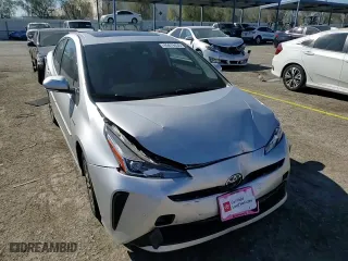 2021 Toyota Prius L Eco with VIN JTDKAMFU8M3135691, listed as a Copart auction lot 45679435 with 40,846 mi miles and Salvage Title. Bid and sale history available at carsss.com. Image 11.