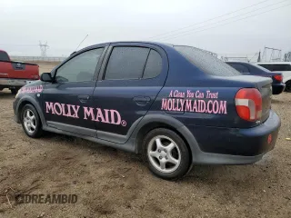 2001 Toyota ECHO with VIN JTDBT123010168350, listed as a Copart auction lot 48018345 with 215,298 mi miles and Clean title. Bid and sale history available at DreamBid. Image 2.
