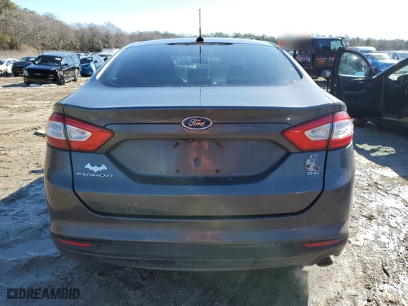 2016 Ford Fusion SE with VIN 3FA6P0H76GR298416, listed as a Copart auction lot 45426265 with 182,721 mi miles and Salvage Title. Bid and sale history available at carsss.com. Image 6.