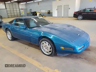 1993 Chevrolet Corvette with VIN 1G1YY23P8P5104791, listed as a Copart auction lot 55952665 with Not provided miles and Salvage title. Bid and sale history available at DreamBid. Image 4.