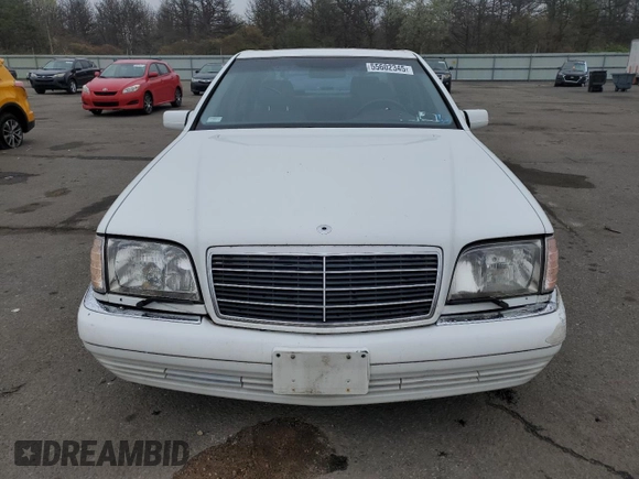 1999 Mercedes-Benz S 320/430/500 with VIN WDBGA33G0XA420334, listed as a Copart auction lot 55602345 with 239,693 mi miles and Clean Title. Bid and sale history available at DreamBid. Image 5.