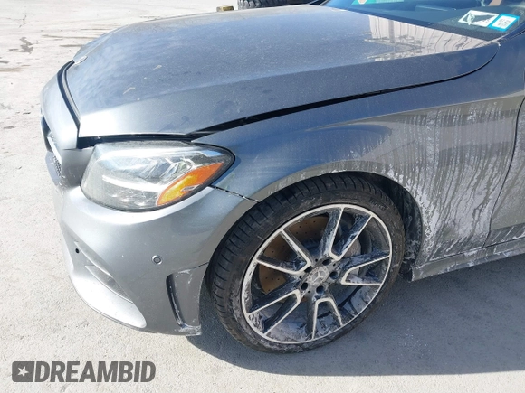 2023 Mercedes-Benz C 300 with VIN W1KWJ8EB8PG128462, listed as a IAAI auction lot 41463281 with 18,590 mi miles and . Bid and sale history available at DreamBid. Image 18.