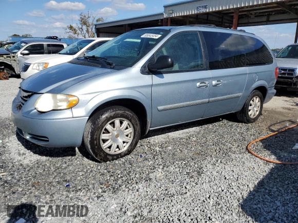 2006 Chrysler Town & Country LWB Touring with VIN 2A4GP54LX6R759484, listed as a Copart auction lot 85043454 with 203,715 mi miles and Salvage Title. Bid and sale history available at carsss.com. Image 1.