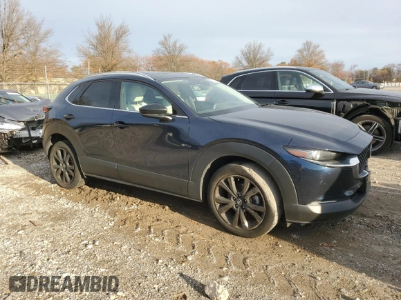 2021 Mazda CX-30 Premium with VIN 3MVDMBDY0MM309308, listed as a Copart auction lot 81389704 with Not Provided miles and Salvage Title. Bid and sale history available at carsss.com. Image 4.