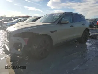 2023 Jaguar F-Pace S z VIN SADCJ2EX2PA705032, wystawiony jako Copart lot #43026015 z przebiegiem 14 460 mil mil oraz Szkoda całkowita • Salvage title. Historia ofert i sprzedaży dostępna na DreamBid. Obrazek 1.