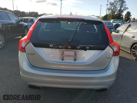 2017 Volvo V60 Premier with VIN YV140MEK6H1336531, listed as a Copart auction lot 74840174 with 86,663 mi miles and Salvage Title. Bid and sale history available at carsss.com. Image 6.