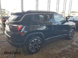 2022 Jeep Compass Limited с VIN 3C4NJDCBXNT165300, выставлен на аукционе Copart как лот 63593955 с пробегом 52 217 миль миль и Чистый • Clean title. История ставок и продаж доступна на DreamBid. Изображение 3.