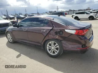 2012 Kia Optima EX with VIN 5XXGN4A74CG037395, listed as a Copart auction lot 49494385 with 124,661 mi miles and Salvage Title. Bid and sale history available at carsss.com. Image 2.