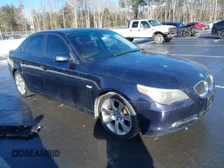 2005 BMW 5 Series 545i with VIN WBANB33565CN65705, listed as a IAAI auction lot 41681847 with 112,159 mi miles and . Bid and sale history available at carsss.com. Image 1.