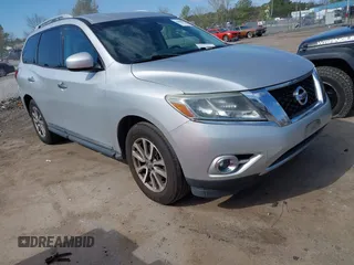 2014 Nissan Pathfinder SL with VIN 5N1AR2MNXEC664142, listed as a IAAI auction lot 41900092 with 167,618 mi miles and . Bid and sale history available at DreamBid. Image 1.