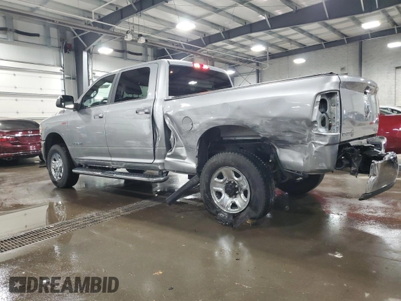 2022 Ram 2500 Big Horn with VIN 3C6UR5DJXNG248029, listed as a Copart auction lot 52170375 with 54,367 mi miles and Salvage title. Bid and sale history available at DreamBid. Image 2.