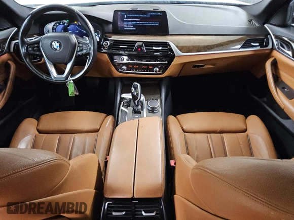 2017 BMW 5 Series 530i with VIN WBAJA5C34HG895805, listed as a Copart auction lot 52537145 with 109,083 mi miles and Clean Title. Bid and sale history available at carsss.com. Image 8.