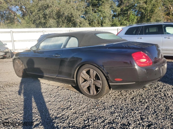 2008 Bentley Continental GT with VIN SCBDR33W78C056846, listed as a Copart auction lot 76650424 with NaN miles and Salvage Title. Bid and sale history available at carsss.com. Image 2.