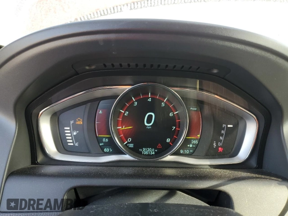 2015 Volvo XC60 T5 Drive-E Premier Plus with VIN YV440MDC0F2597304, listed as a Copart auction lot 42989465 with 105,134 mi miles and Salvage Title. Bid and sale history available at carsss.com. Image 9.