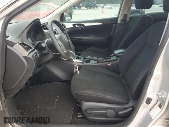 2017 Nissan Sentra S with VIN 3N1AB7AP0HY228152, listed as a Copart auction lot 59501525 with 109,592 mi miles and Salvage title. Bid and sale history available at DreamBid. Image 7.