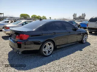 2013 BMW 5 Series 550i xDrive z VIN WBAFU9C54DDY72476, wystawiony jako Copart lot #56338925 z przebiegiem 76 018 mil mil oraz Szkoda całkowita • Salvage title. Historia ofert i sprzedaży dostępna na DreamBid. Obrazek 3.