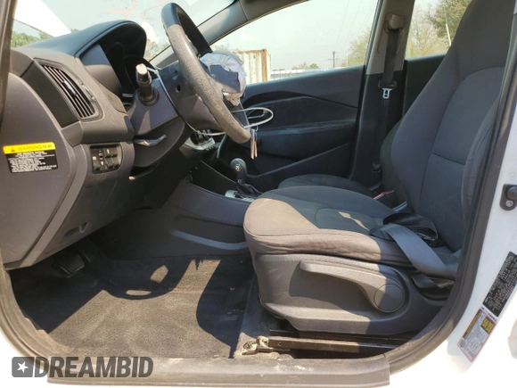 2014 Kia Rio LX with VIN KNADM4A32E6395290, listed as a Copart auction lot 48531785 with 92,582 mi miles and Salvage Title. Bid and sale history available at carsss.com. Image 7.