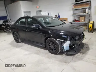 2017 Mitsubishi Lancer ES with VIN JA32U2FUXHU012727, listed as a Copart auction lot 76122994 with 75,380 mi miles and Salvage Title. Bid and sale history available at carsss.com. Image 4.