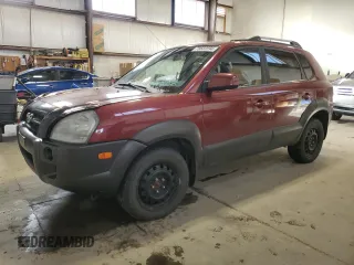 2007 Hyundai Tucson GL with VIN KM8JM72D47U552570, listed as a Copart auction lot 78633594 with 238,375 mi miles and Clean Title. Bid and sale history available at carsss.com. Image 1.