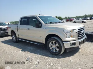 2017 Ford F-150 XL with VIN 1FTEW1EG7HFC07137, listed as a Copart auction lot 60185645 with 45,562 mi miles and Salvage title. Bid and sale history available at DreamBid. Image 4.