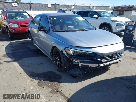 2022 Honda Civic Sedan Sport with VIN 2HGFE2F57NH585710, listed as a IAAI auction lot 41702832 with 73,940 mi miles. Bid and sale history available at carsss.com. Image 6.