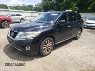 2016 Nissan Pathfinder SL with VIN 5N1AR2MN5GC609147, listed as a Copart auction lot 61146845 with 200,477 mi miles and Salvage title. Bid and sale history available at DreamBid. Image 1.