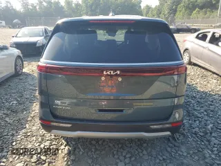 2024 Kia Carnival EX with VIN KNDNC5H34R6327472, listed as a Copart auction lot 58115104 with 17,456 mi miles and Salvage Title. Bid and sale history available at carsss.com. Image 6.