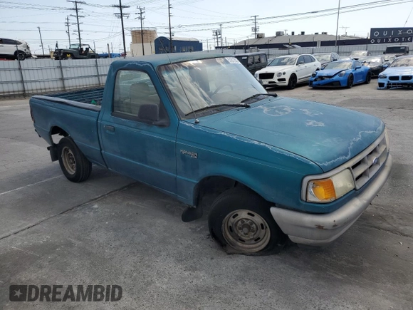 1994 Ford Ranger Splash with VIN 1FTCR10A9RUE01764, listed as a Copart auction lot 51811525 with 158,661 mi miles and Non repairable. Bid and sale history available at DreamBid. Image 4.