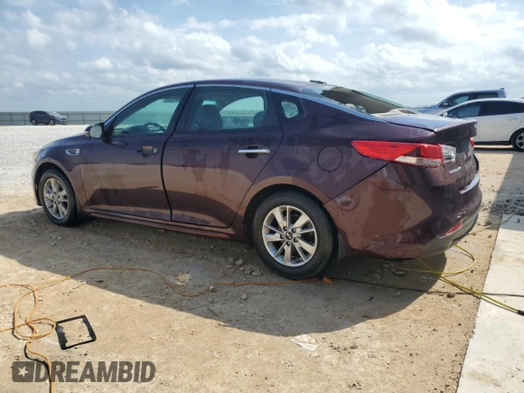 2017 Kia Optima LX with VIN 5XXGT4L30HG159338, listed as a Copart auction lot 53352635 with 128,686 mi miles and Clean Title. Bid and sale history available at carsss.com. Image 2.