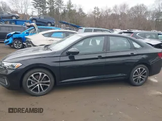 2024 Volkswagen Jetta Sport with VIN 3VWBM7BU9RM027744, listed as a IAAI auction lot 41688894 with 32,834 mi miles and . Bid and sale history available at DreamBid. Image 14.