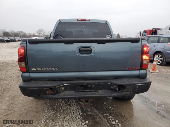 2006 Chevrolet Silverado 1500 LS with VIN 2GCEK13VX61352920, listed as a Copart auction lot 44440435 with 201,393 mi miles and Salvage Title. Bid and sale history available at carsss.com. Image 6.