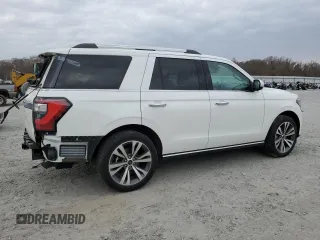 2020 Ford Expedition Limited with VIN 1FMJU2AT0LEA23052, listed as a Copart auction lot 43607775 with 38,058 mi miles and Salvage title. Bid and sale history available at DreamBid. Image 3.