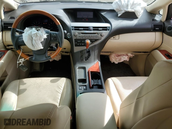 2011 Lexus RX 350 with VIN 2T2BK1BA5BC106429, listed as a Copart auction lot 54818655 with 183,020 mi miles and Salvage Title. Bid and sale history available at DreamBid. Image 8.