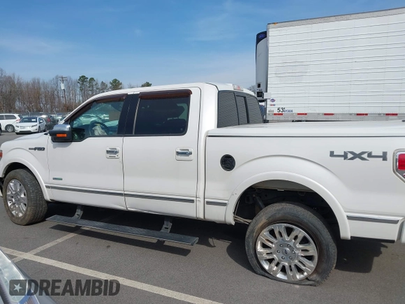 2014 Ford F-150 XL with VIN 1FTFW1ET1EFB06866, listed as a IAAI auction lot 41715890 with 238,605 mi miles. Bid and sale history available at carsss.com. Image 14.