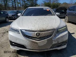 2015 Acura TLX with VIN 19UUB1F36FA015691, listed as a Copart auction lot 49980945 with 116,896 mi miles and Salvage Title. Bid and sale history available at carsss.com. Image 5.
