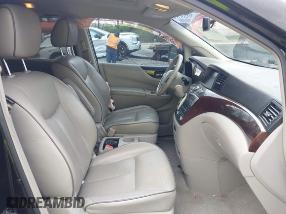 2012 Nissan Quest SL z VIN JN8AE2KP7C9040656, wystawiony jako IAAI lot #41971322 z przebiegiem 137 885 mil mil oraz . Historia ofert i sprzedaży dostępna na DreamBid. Obrazek 5.