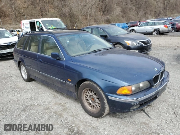 1999 BMW 5 Series 528iAt with VIN WBADP6339XBV60648, listed as a Copart auction lot 52637565 with 207,862 mi miles and Clean Title. Bid and sale history available at carsss.com. Image 4.