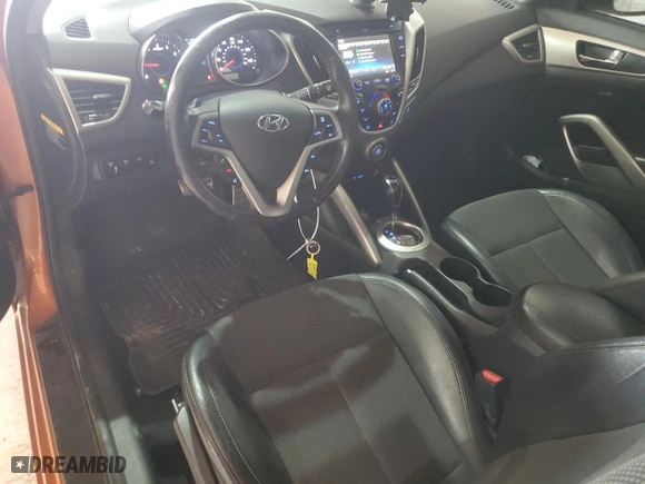 2013 Hyundai Veloster RE:MIX with VIN KMHTC6AD0DU109884, listed as a Copart auction lot 49723905 with 109,230 mi miles and Salvage Title. Bid and sale history available at carsss.com. Image 8.